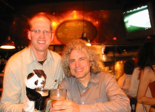 Prof. Steve Steve with Steven Pinker