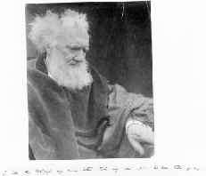 Alleged photo of Charles Darwin taken by Julia Margaret Cameron, online in the Yale University collection
